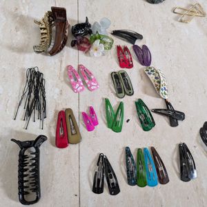 Variety Of Hair Accessories