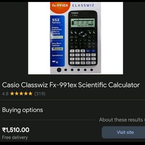 Scientific Calculator Casio