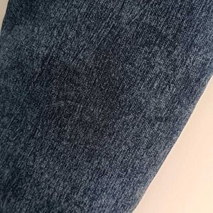 High Waist Rough Cut Jeans For Women