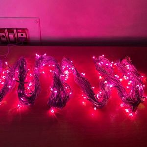 Diwali 5-Wire Rice LED Lights ( RED, WHITE,PINK)