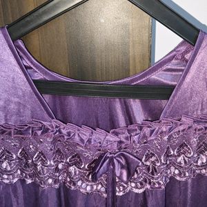 Negotiable Satin Woman purple NightWear