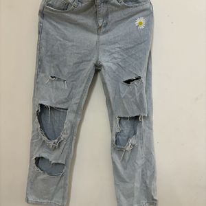 Urbanic Custom Distressed Blue Jeans