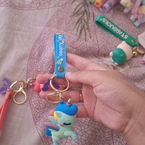 Unicorn Keychains