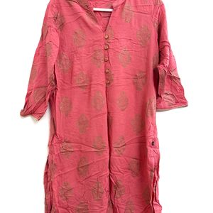 Peach Kurta