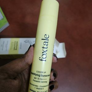 Foxtale Mattifying Sunscreen