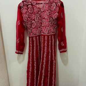 Lakhnawi Kurta With Inner