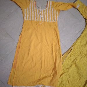 Two Yellow Kurti Combo