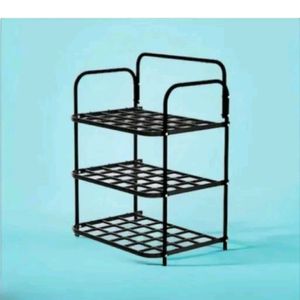 New/Unused Heavy Metal 3 Layer Shoe Rack