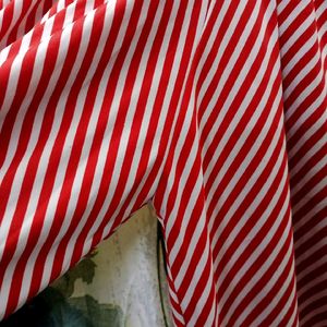 Red And White Dhothi Pants