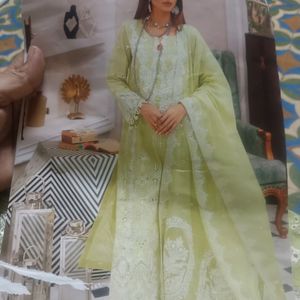 Heavy Pakistani Lawn Dress