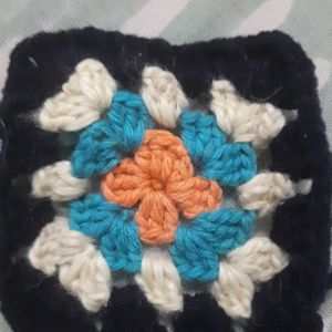 Granny Squre Crochet Piece