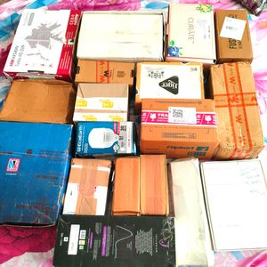 12 Cardboard Packaging Boxes Different Size