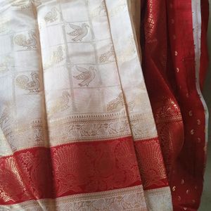 Mysore Silk Two Colour Saree