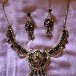 Necklace Set With Earrings