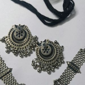 Silver Black Jewellery