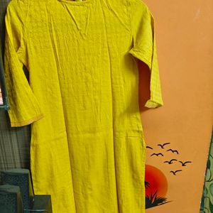 Yellow Kurti