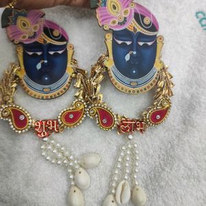 Beautiful Shrinath G Shubh Labh Pair