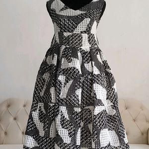 Vintage Flared Dress