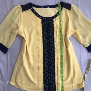 Baby Yellow Top Bust 36-38