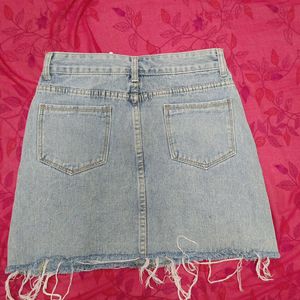 Korean Denim Skirt