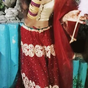 Lehenga+Blouse+Dupatta