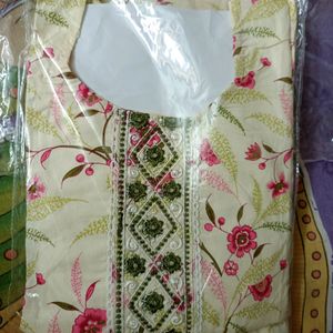 Cotton Printed Kurtis