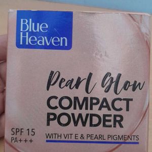 Blue Heaven, Pearl Glow Compact Powder SPF 15