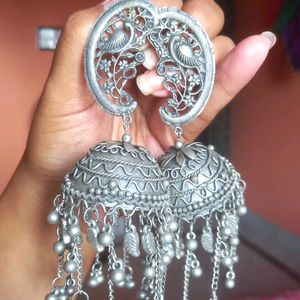 Trendy Oxidized Jhumka