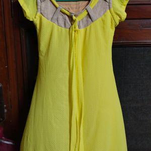 Yellow Shift Dress