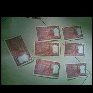 2 rupees notes in serial order number of (0052)