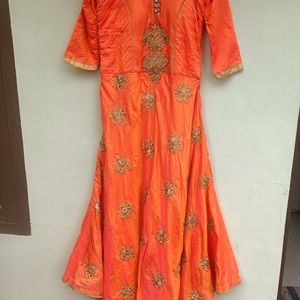 Bright Orange Gown 😻