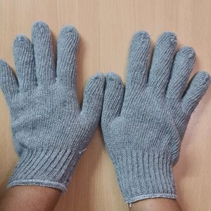 BO Unisex Reusable Washable Cotton Knitted Gloves