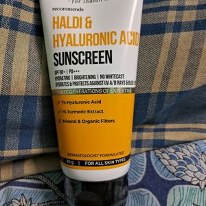 Dr. Sheth's Haldi And Hyaluronic Acid Sunscreen