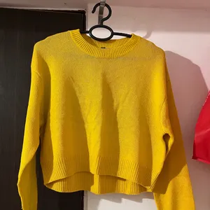 H&M Yellow Women Pullover