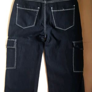 Black new Cargo jeans