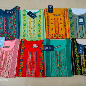 Combo Pack Of 8 Kurta