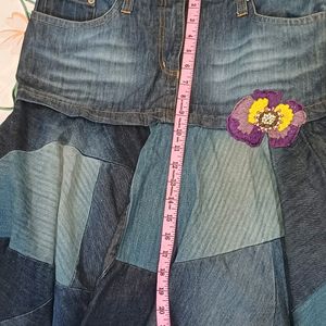 ICE-BERG denim Skirt