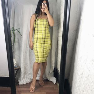 Shein Gingham Dress