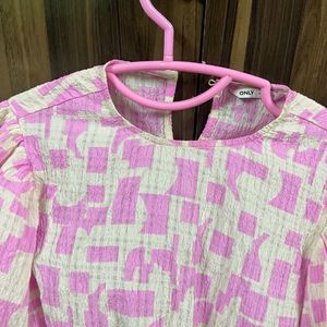 Brand New Only Pink Crop Top