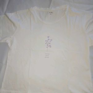 Girl White T-shirt For Summer