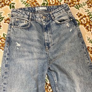 zara wide legs jeans