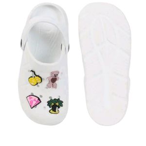 Latest Trendy Diamond White Crocs For Women