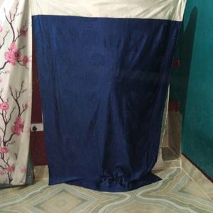 Navy Blue Curtain