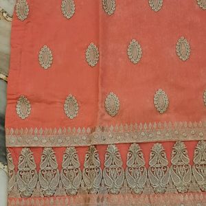 PEACH SALWAR SUIT