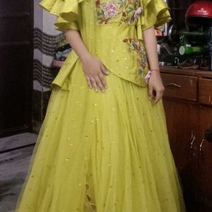 Haldi Mehendi Lehenga 💖