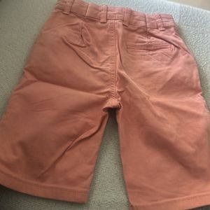 Boys Peach Short Age 6-8