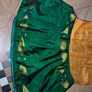 Pattu Pavadai For New Born