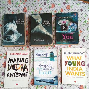 6 Book Sale ₹280✅