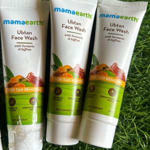 Mamaearth Ubtan Face Wash Pack Of 4