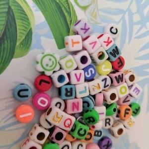 Alphabet Beads For Bracelet Making